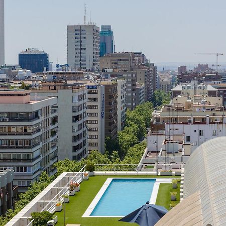 Charming Eurobuilding 2 Terrace Exclusive - Plaza De Parking Apartment Madrid Ngoại thất bức ảnh