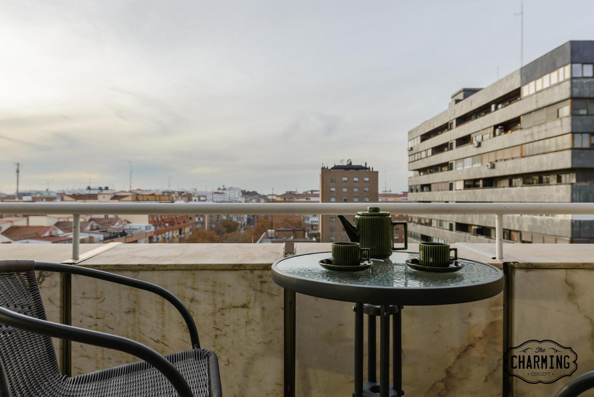 Charming Eurobuilding 2 Terrace Exclusive - Plaza De Parking Apartment Madrid Ngoại thất bức ảnh