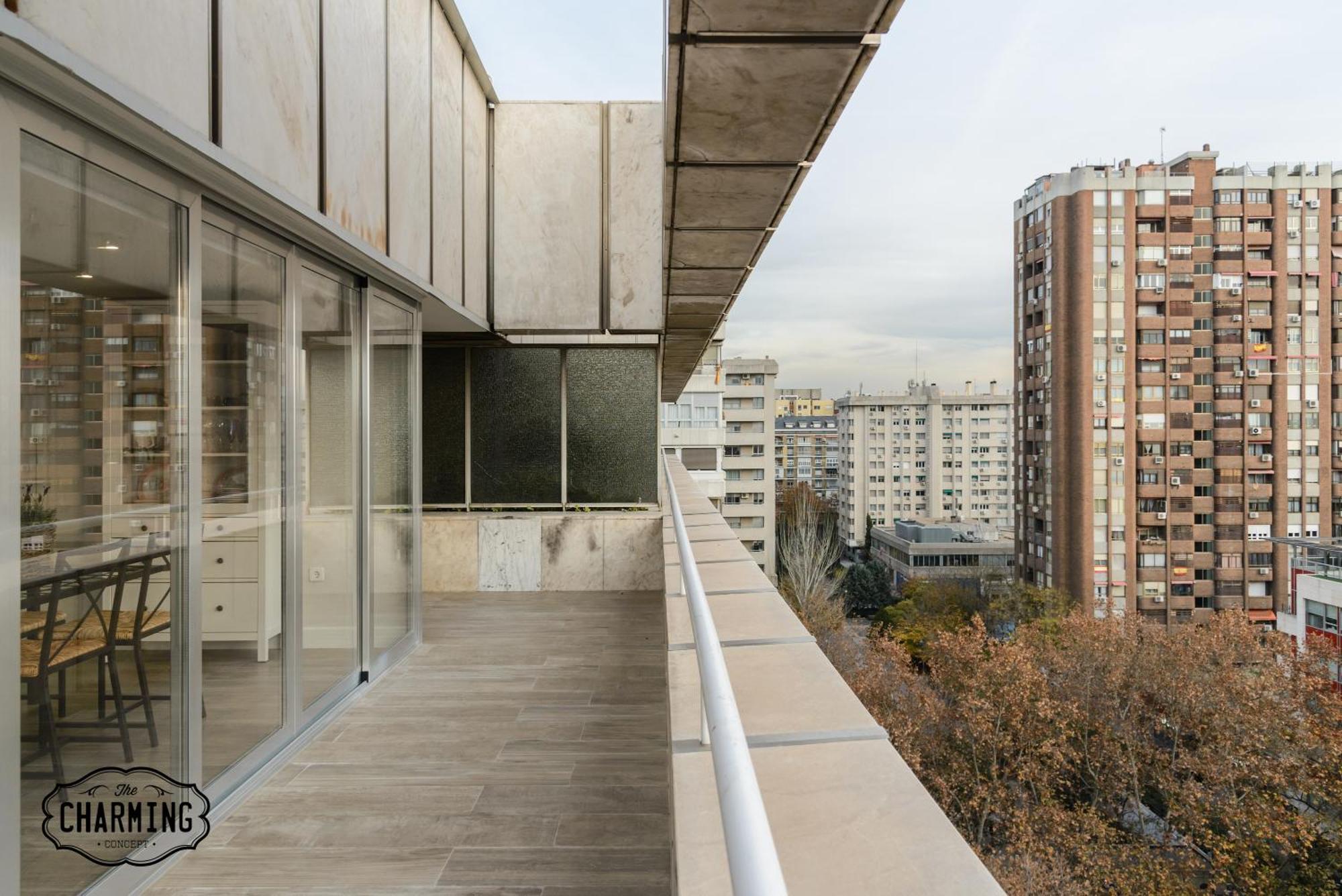 Charming Eurobuilding 2 Terrace Exclusive - Plaza De Parking Apartment Madrid Ngoại thất bức ảnh