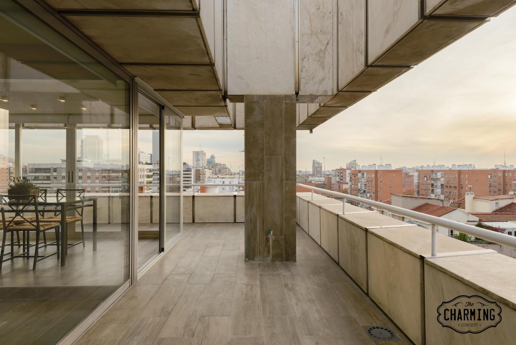 Charming Eurobuilding 2 Terrace Exclusive - Plaza De Parking Apartment Madrid Ngoại thất bức ảnh