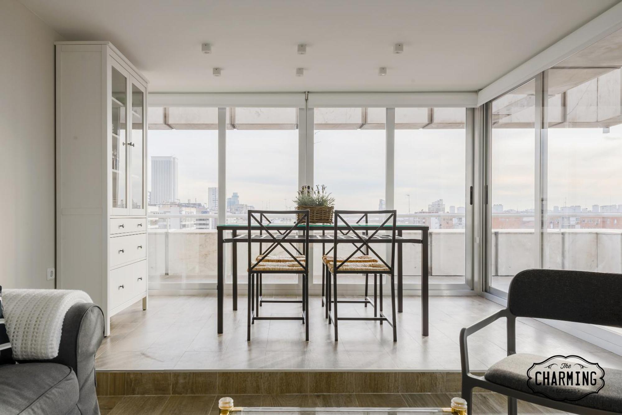 Charming Eurobuilding 2 Terrace Exclusive - Plaza De Parking Apartment Madrid Ngoại thất bức ảnh